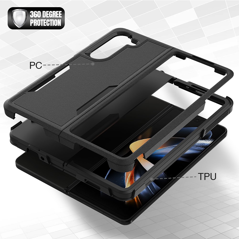 Samsung Galaxy Z Fold 5 Hybridcover Off-road, Sort