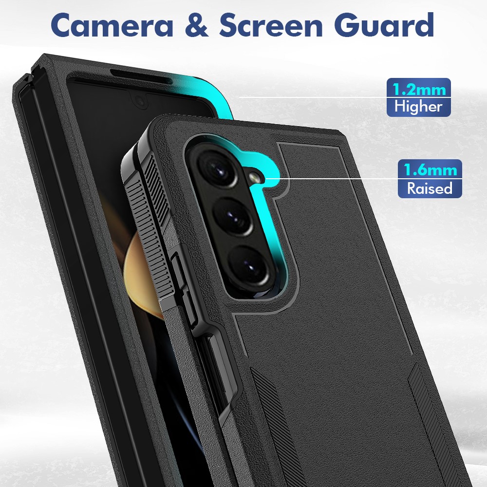 Samsung Galaxy Z Fold 5 Hybridcover Off-road, Sort