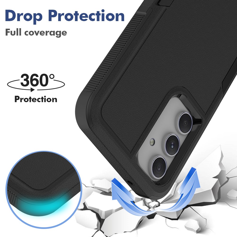 Samsung Galaxy S23 FE Hybridcover Off-road, Sort