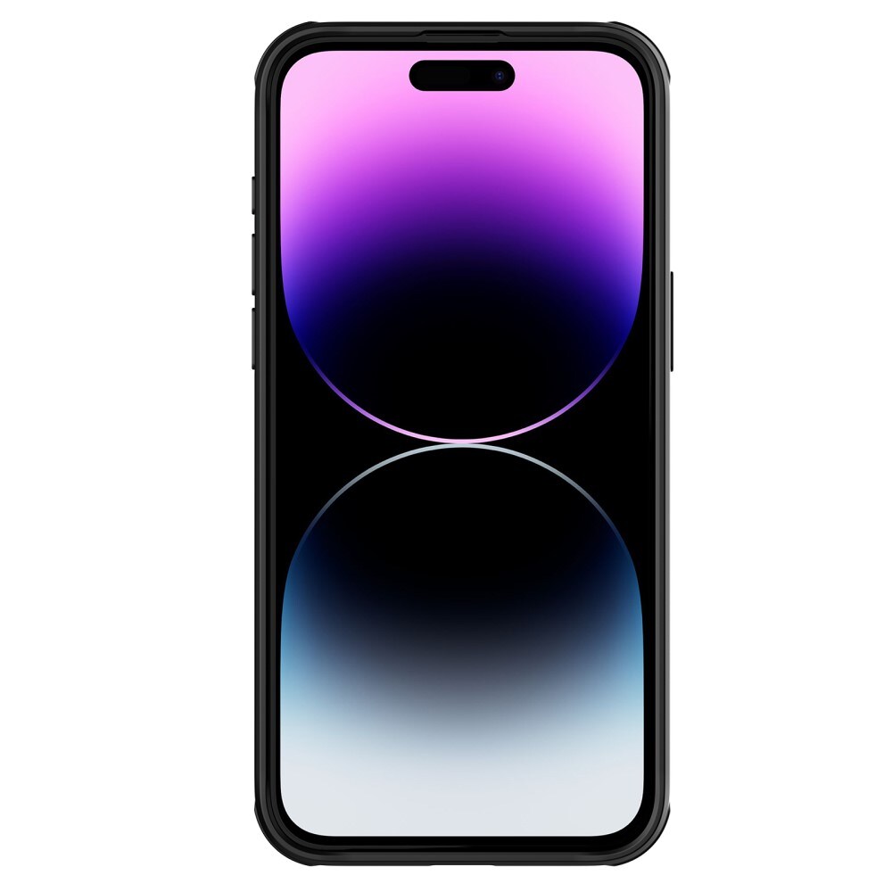 iPhone 15 Pro Max Cover med kamerabeskyttelse - CamShield, Sort