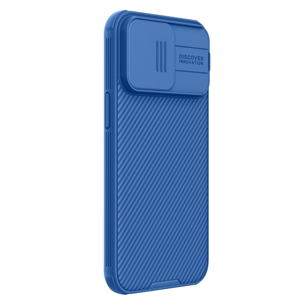 iPhone 15 Pro Max Cover med kamerabeskyttelse - CamShield, Blå