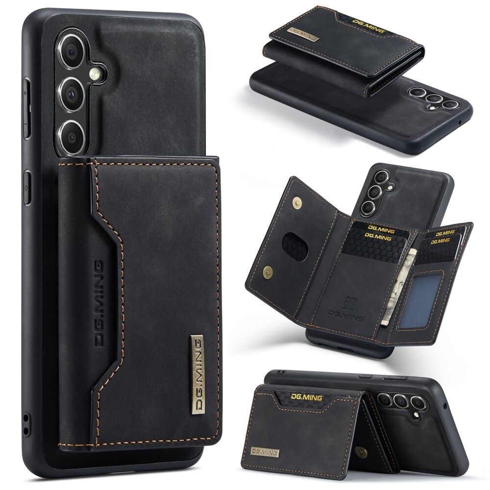 Samsung Galaxy S23 FE Cover med aftagelig pung, Sort