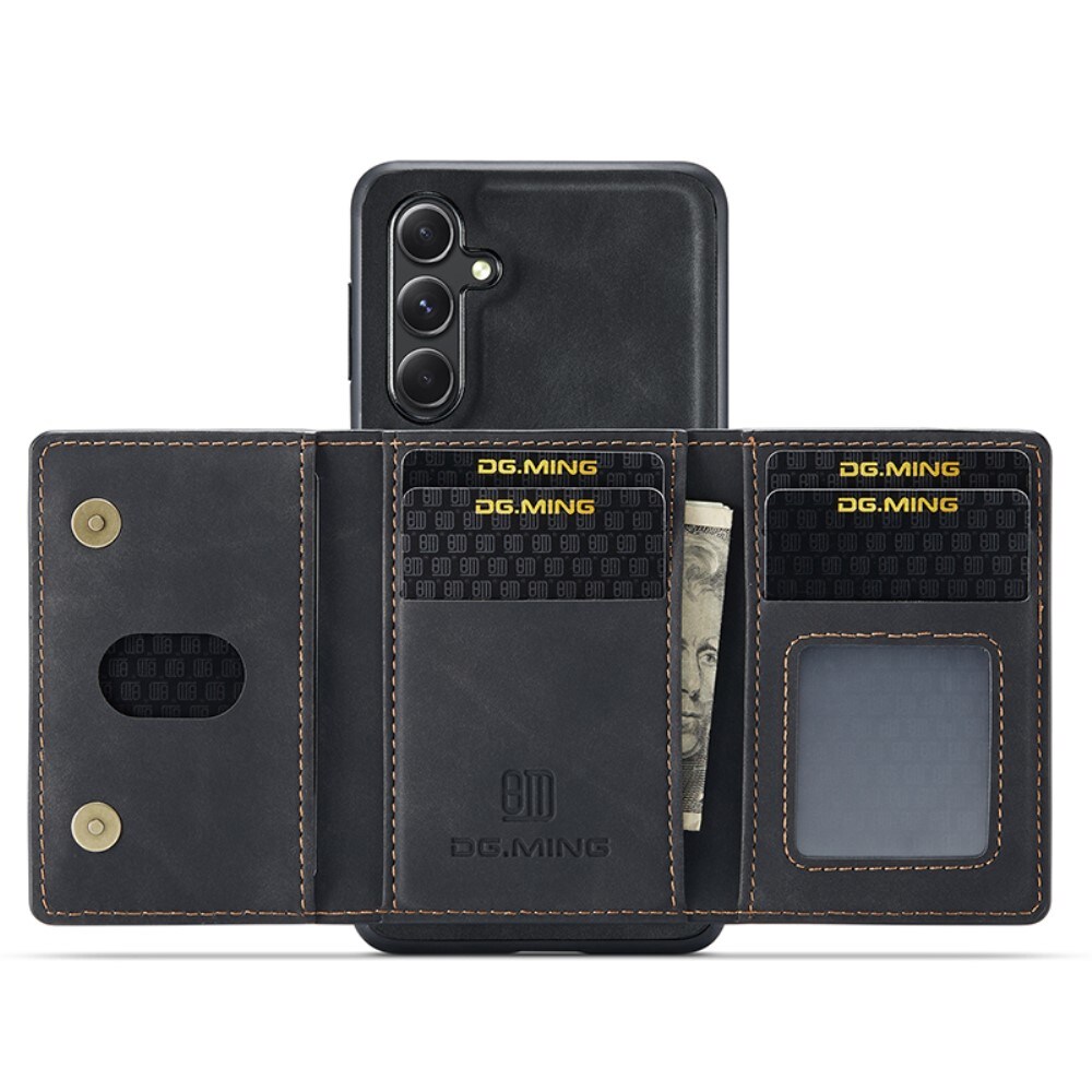 Samsung Galaxy S23 FE Cover med aftagelig pung, Sort