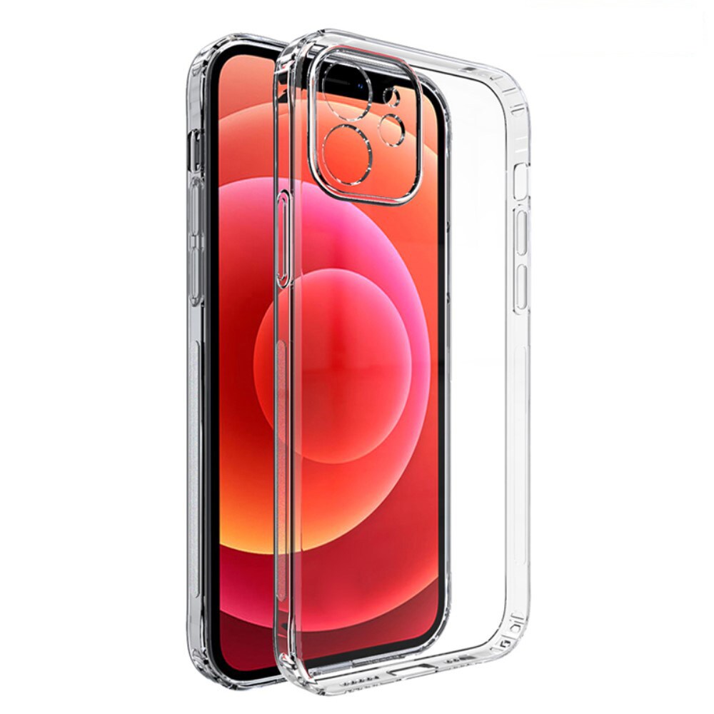 iPhone 12 Tyndt TPU-cover, Gennemsigtig