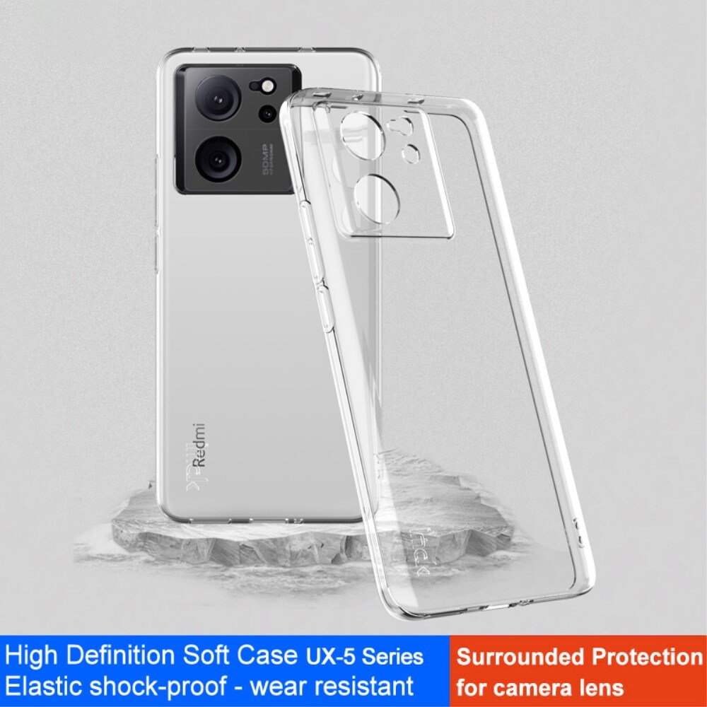 Xiaomi 13T Pro Cover i TPU, Gennemsigtig