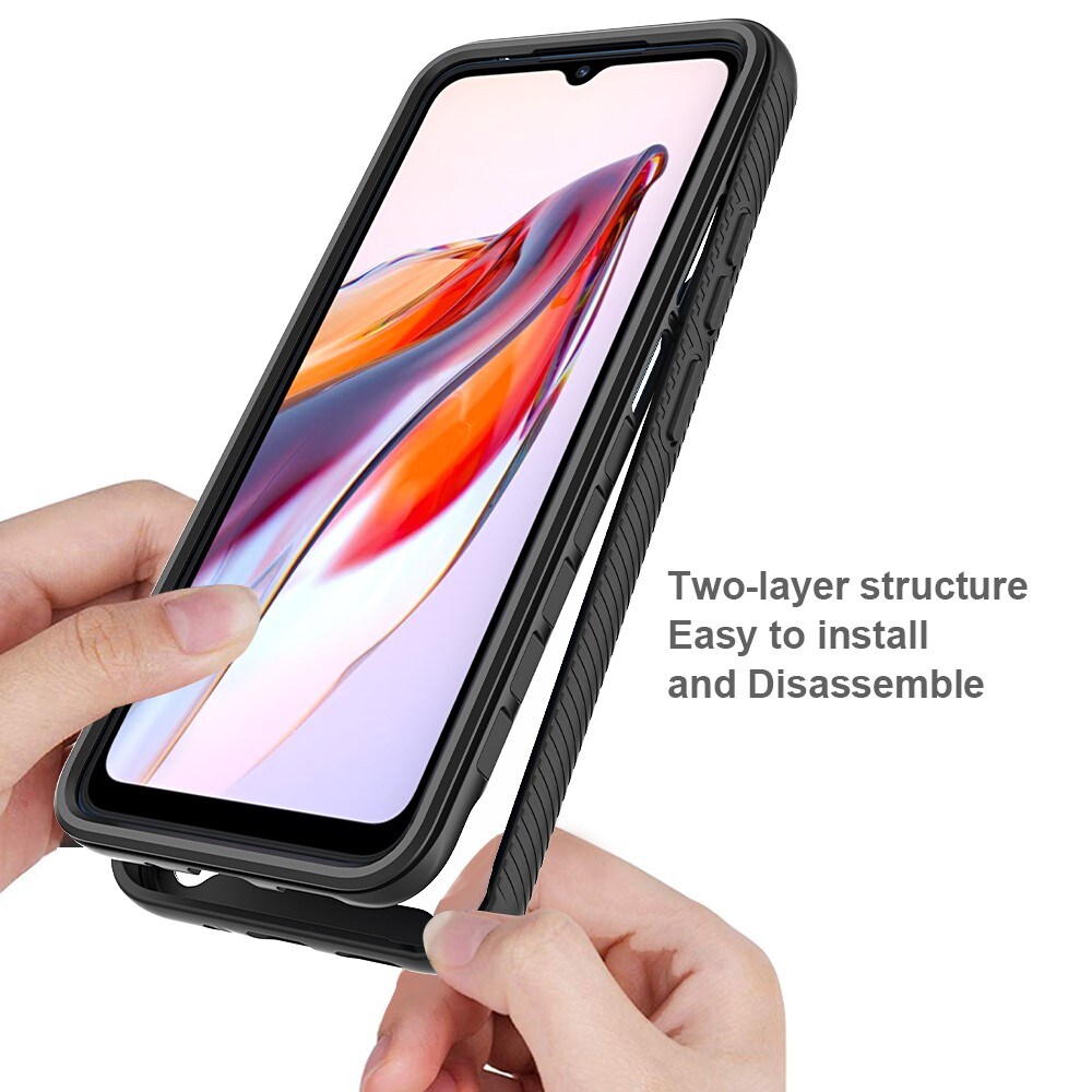 Xiaomi Redmi 12C Mobilcover Full Protection, Sort