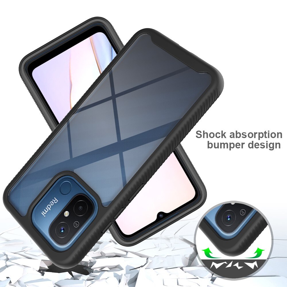 Xiaomi Redmi 12C Mobilcover Full Protection, Sort