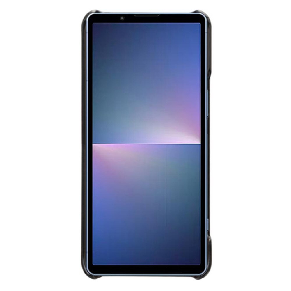 Sony Xperia 5 V Smart cover med 2 kortholdere, Sort