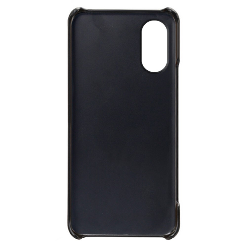 Sony Xperia 5 V Smart cover med 2 kortholdere, Sort
