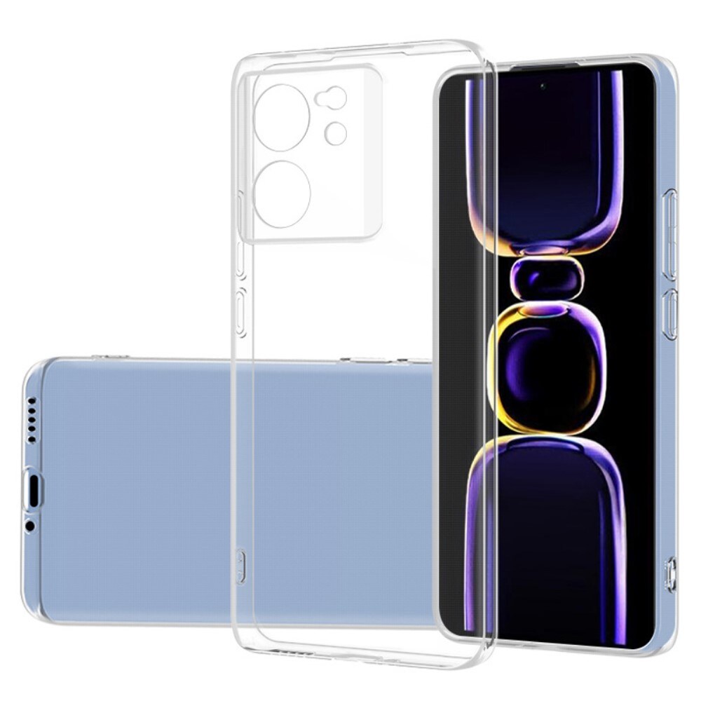 Xiaomi 13T Pro Tyndt TPU-cover, Gennemsigtig