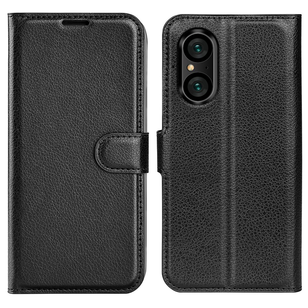 Sony Xperia 5 V Enkelt mobiletui, Sort