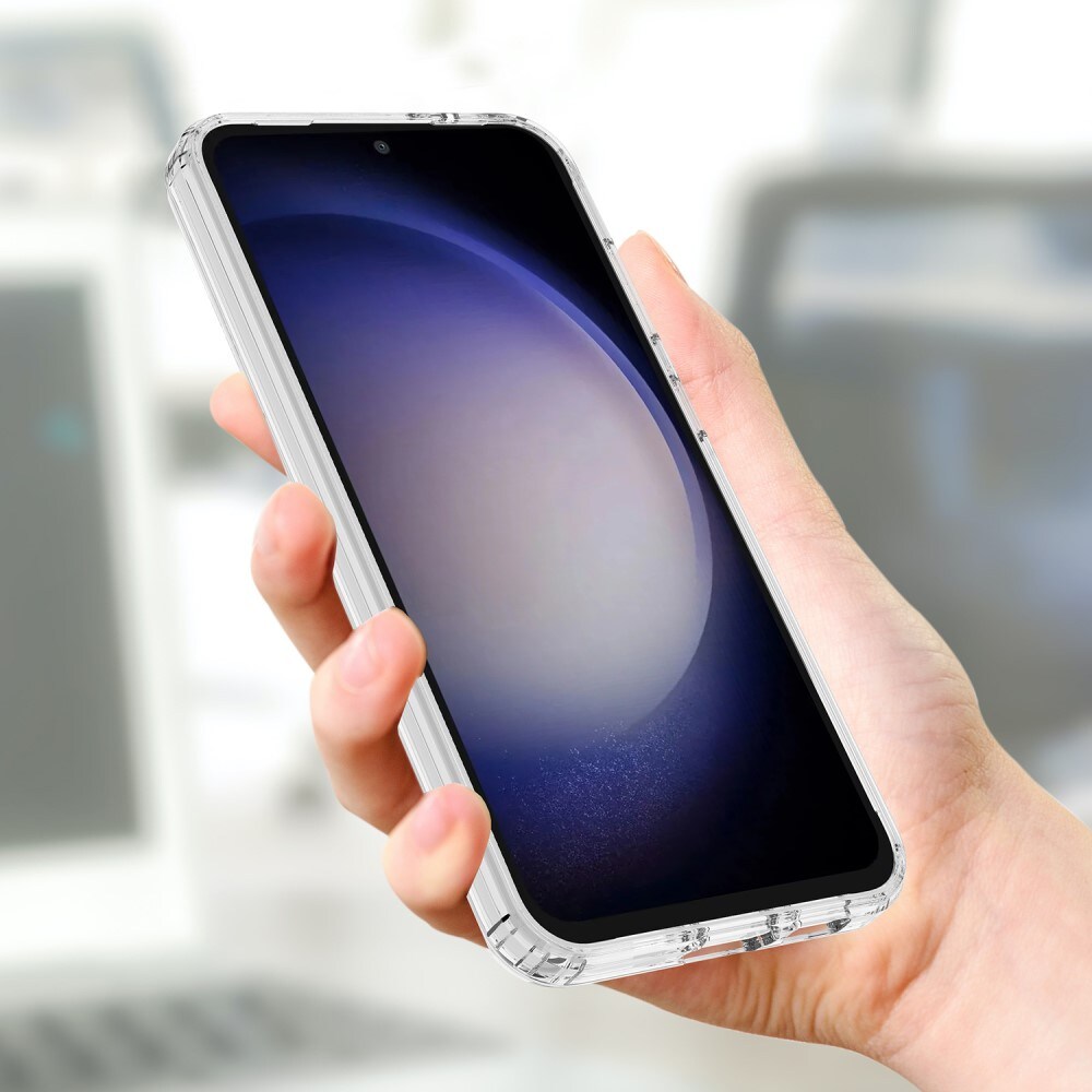Samsung Galaxy S23 FE MagSafe Hybrid-cover, Gennemsigtig