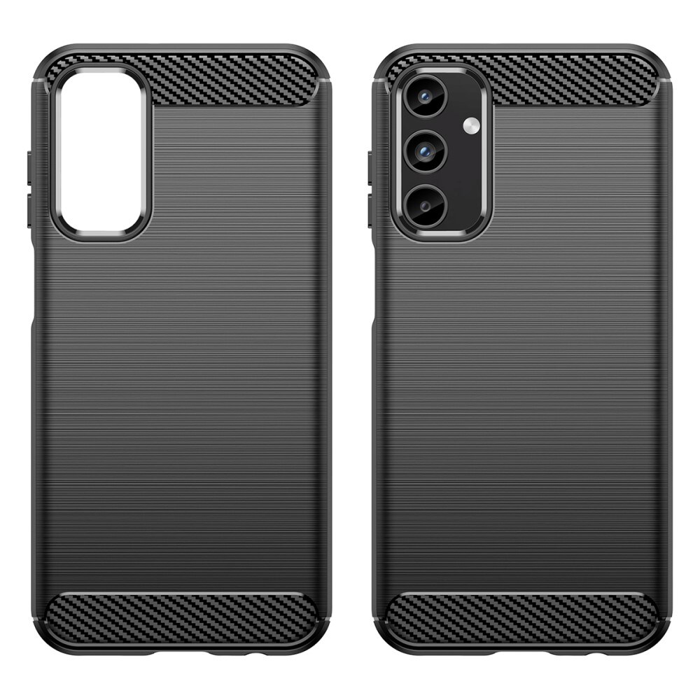 Samsung Galaxy A15 TPU-cover Brushed, Sort