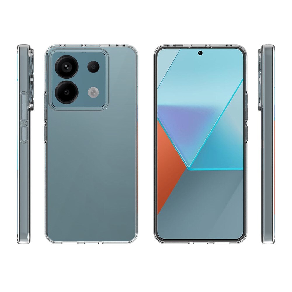 Xiaomi Redmi Note 13 Pro Tyndt TPU-cover, Gennemsigtig