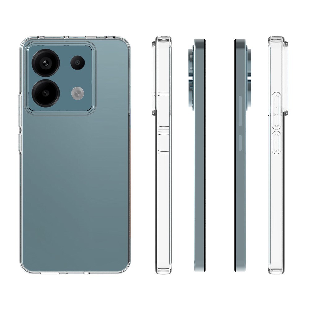 Xiaomi Redmi Note 13 Pro Tyndt TPU-cover, Gennemsigtig