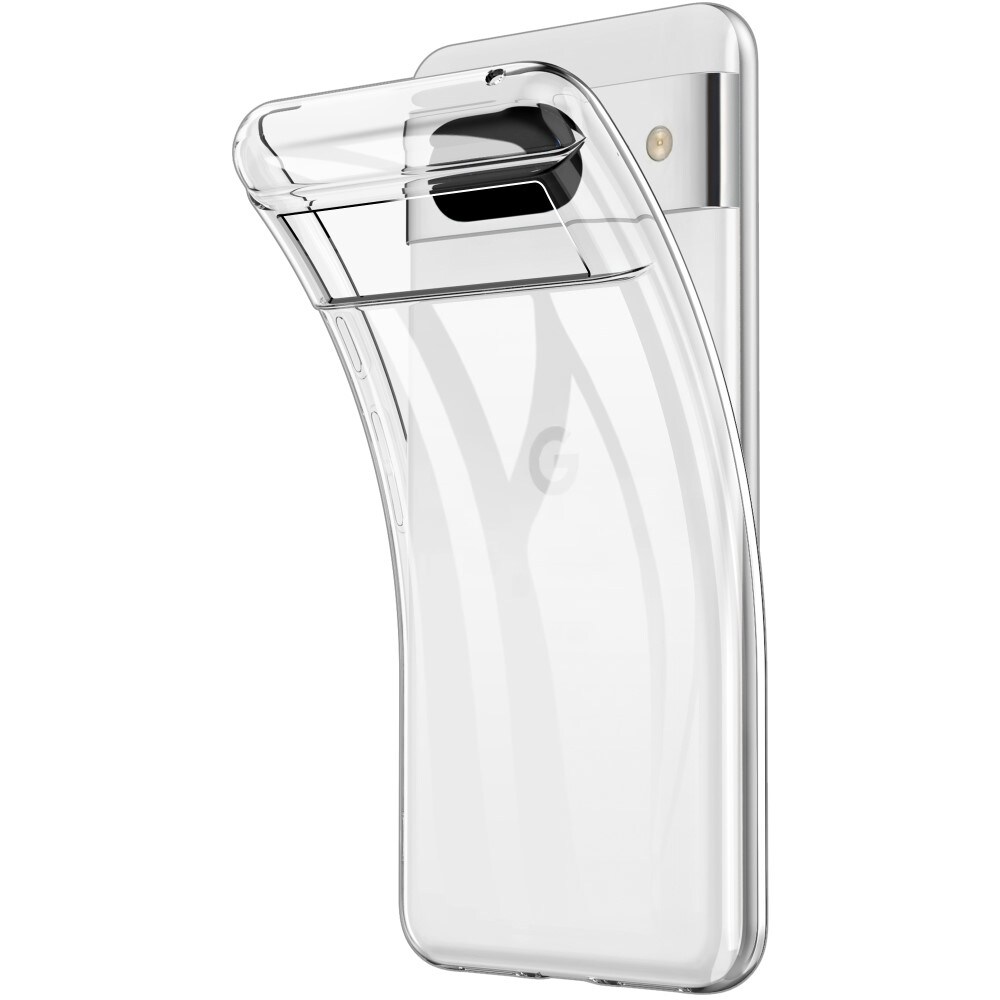 Google Pixel 8 Tyndt TPU-cover, Gennemsigtig