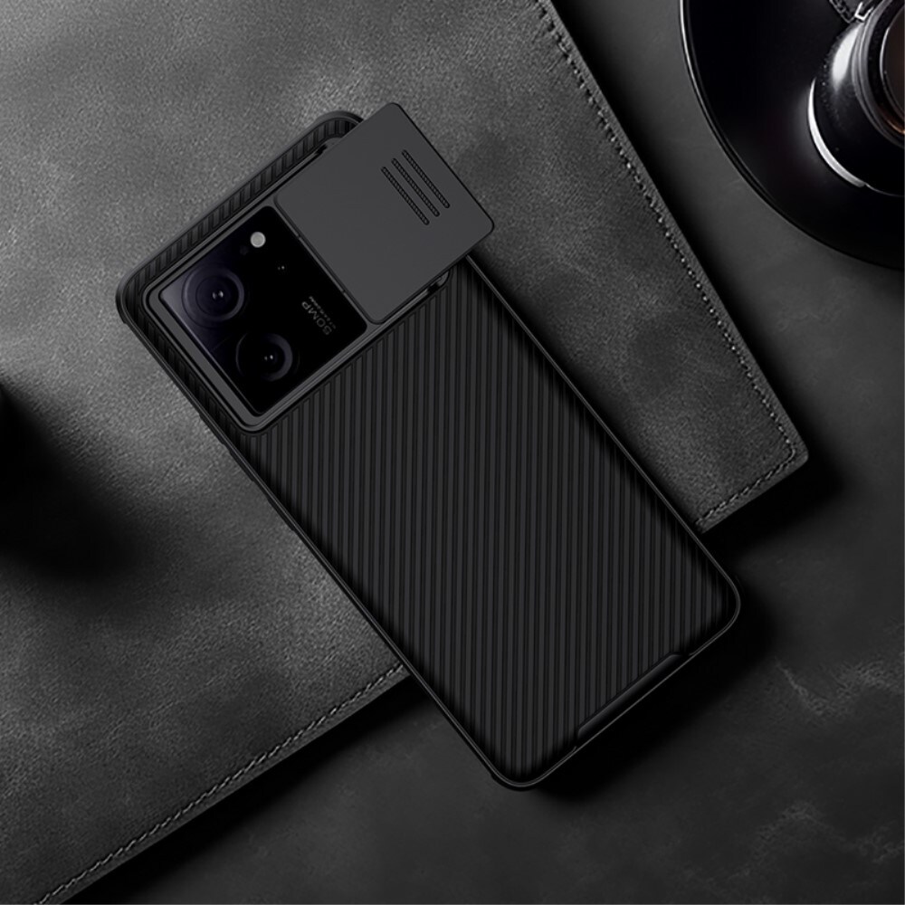 Xiaomi 13T Cover med kamerabeskyttelse - CamShield, Sort