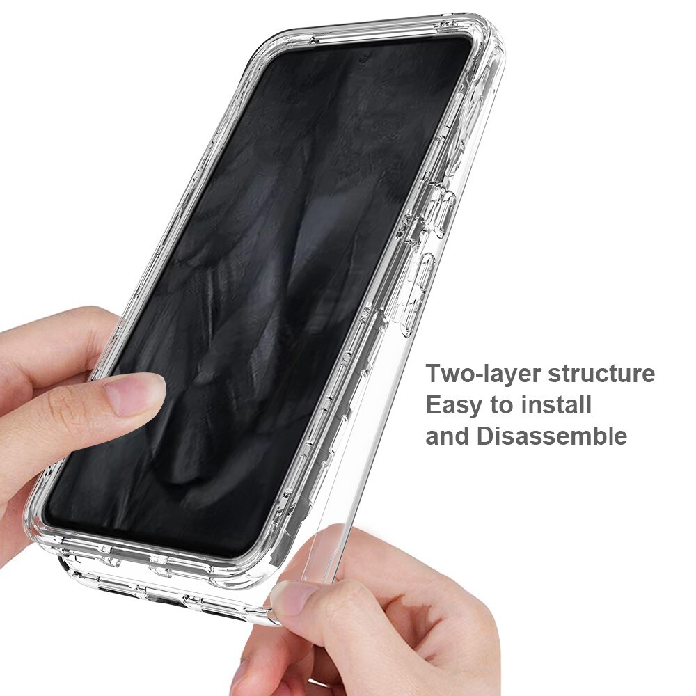 Google Pixel 10 Pro XL Mobilcover Full Protection, Gennemsigtig