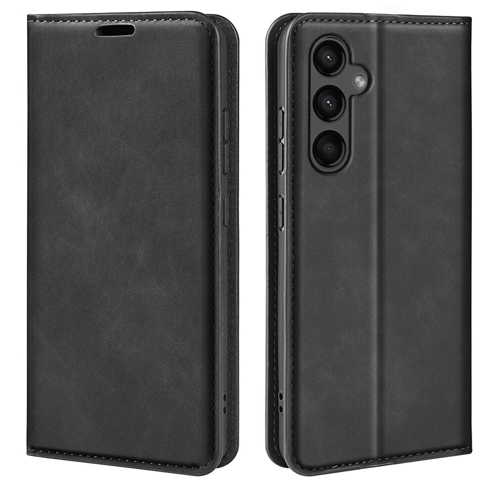 Samsung Galaxy A15 Slankt etui med kortholder, Sort