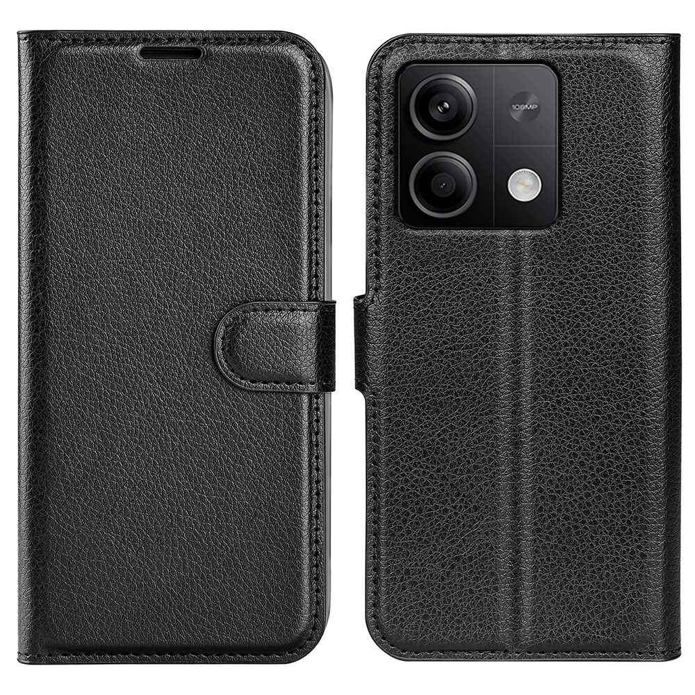 Xiaomi Redmi Note 13 Enkelt mobiletui, Sort