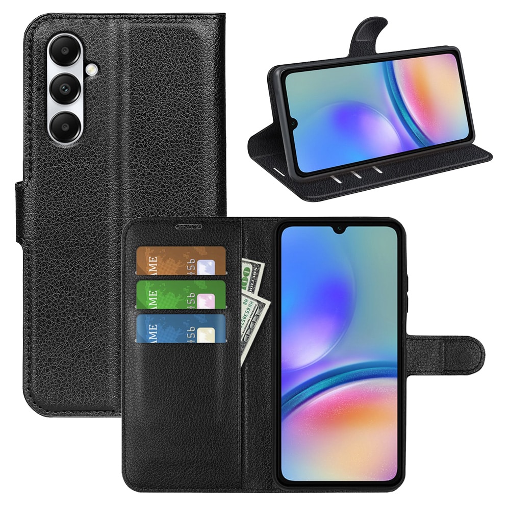 Samsung Galaxy A05s Enkelt mobiletui, Sort