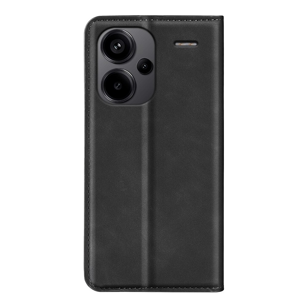 Xiaomi Redmi Note 13 Pro Plus Slankt etui med kortholder, Sort