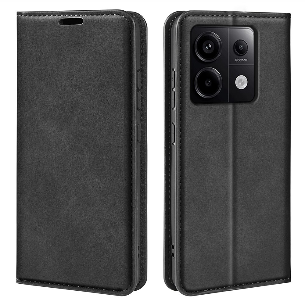 Xiaomi Redmi Note 13 Pro Slankt etui med kortholder, Sort