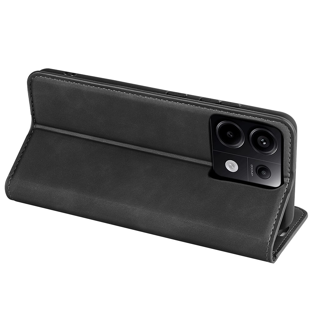 Xiaomi Redmi Note 13 Pro Slankt etui med kortholder, Sort