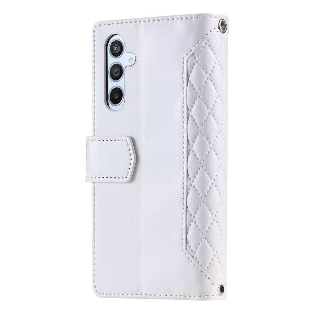 Samsung Galaxy S24 Quiltet pungtaske, Hvid