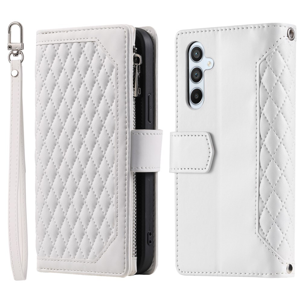 Samsung Galaxy S24 Quiltet pungtaske, Hvid