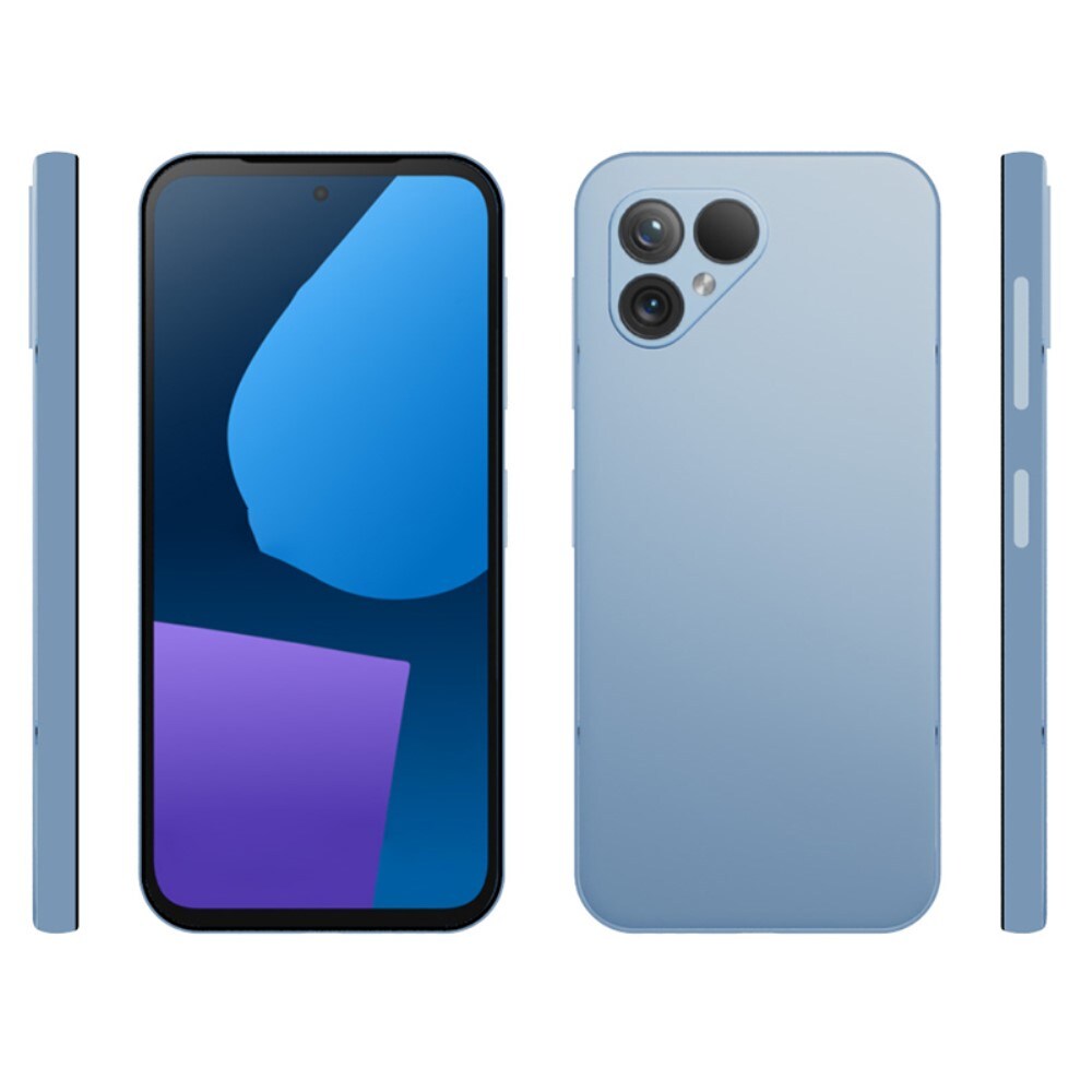  Fairphone 5 Tyndt TPU-cover, Gennemsigtig