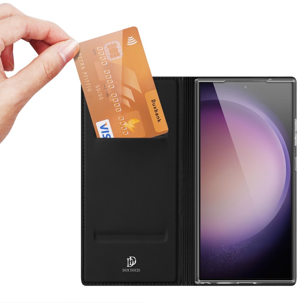 Samsung Galaxy S24 Ultra Slankt mobiletui, Sort