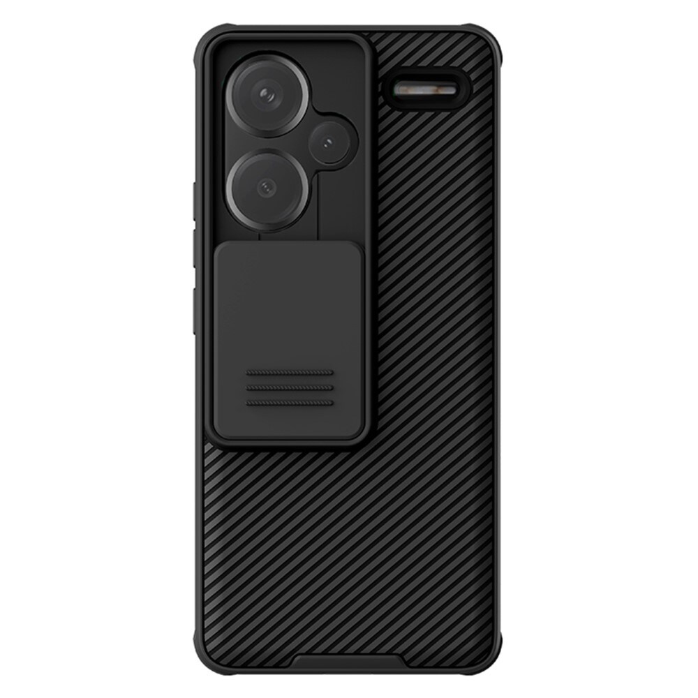 Xiaomi Redmi Note 13 Pro Plus Cover med kamerabeskyttelse - CamShield, Sort