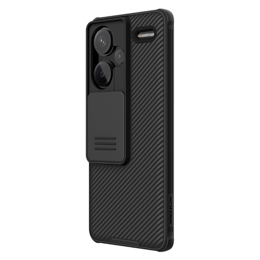Xiaomi Redmi Note 13 Pro Plus Cover med kamerabeskyttelse - CamShield, Sort