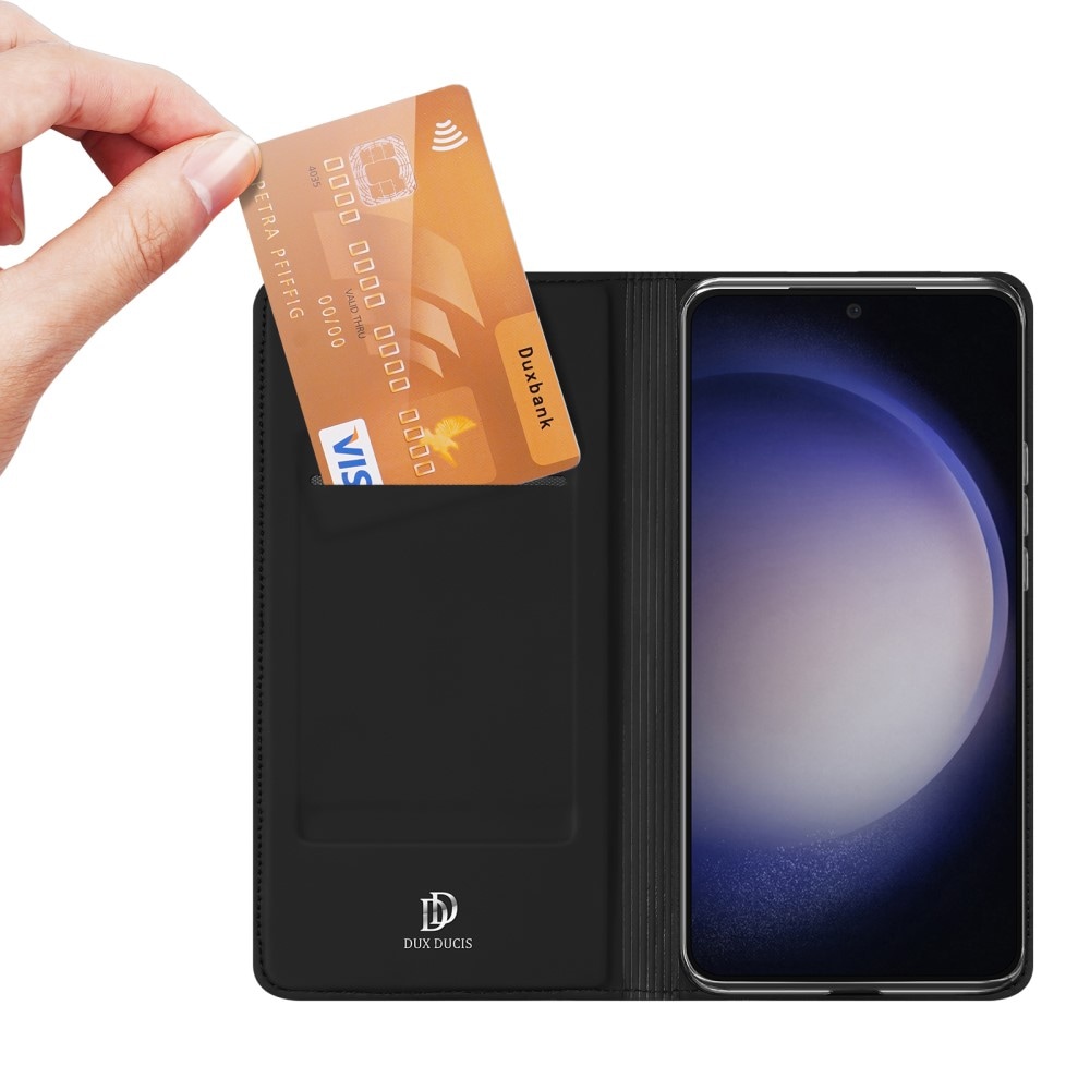 Samsung Galaxy S24 Slankt mobiletui, Sort