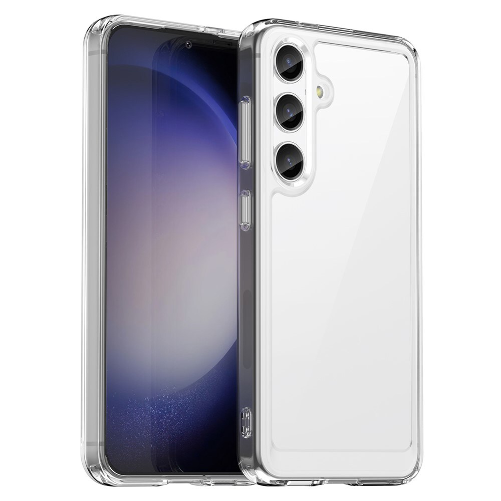 Samsung Galaxy S24 Plus Crystal Hybrid-cover, Gennemsigtig