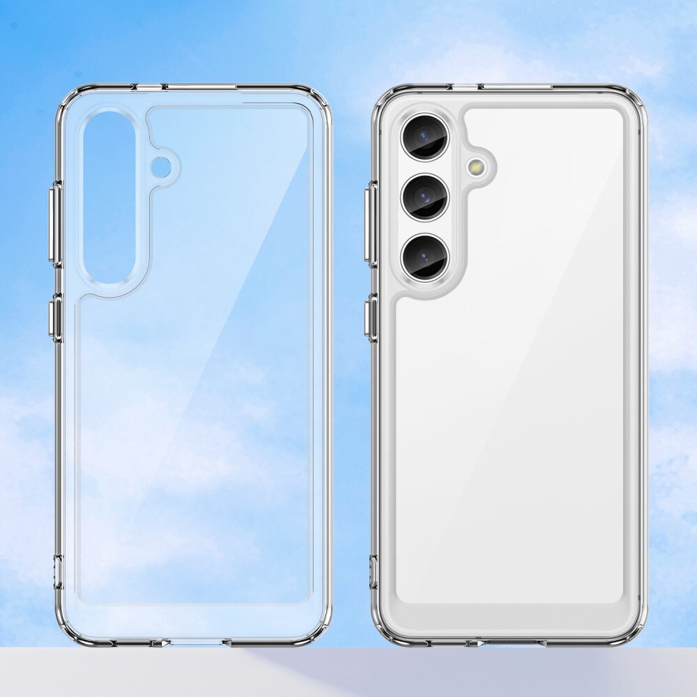 Samsung Galaxy S24 Plus Crystal Hybrid-cover, Gennemsigtig
