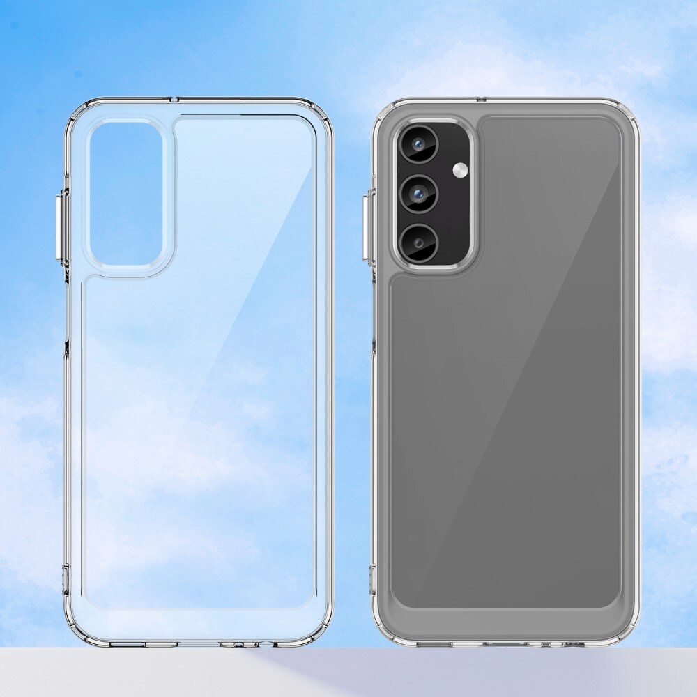 Samsung Galaxy A15 Crystal Hybrid-cover, Gennemsigtig