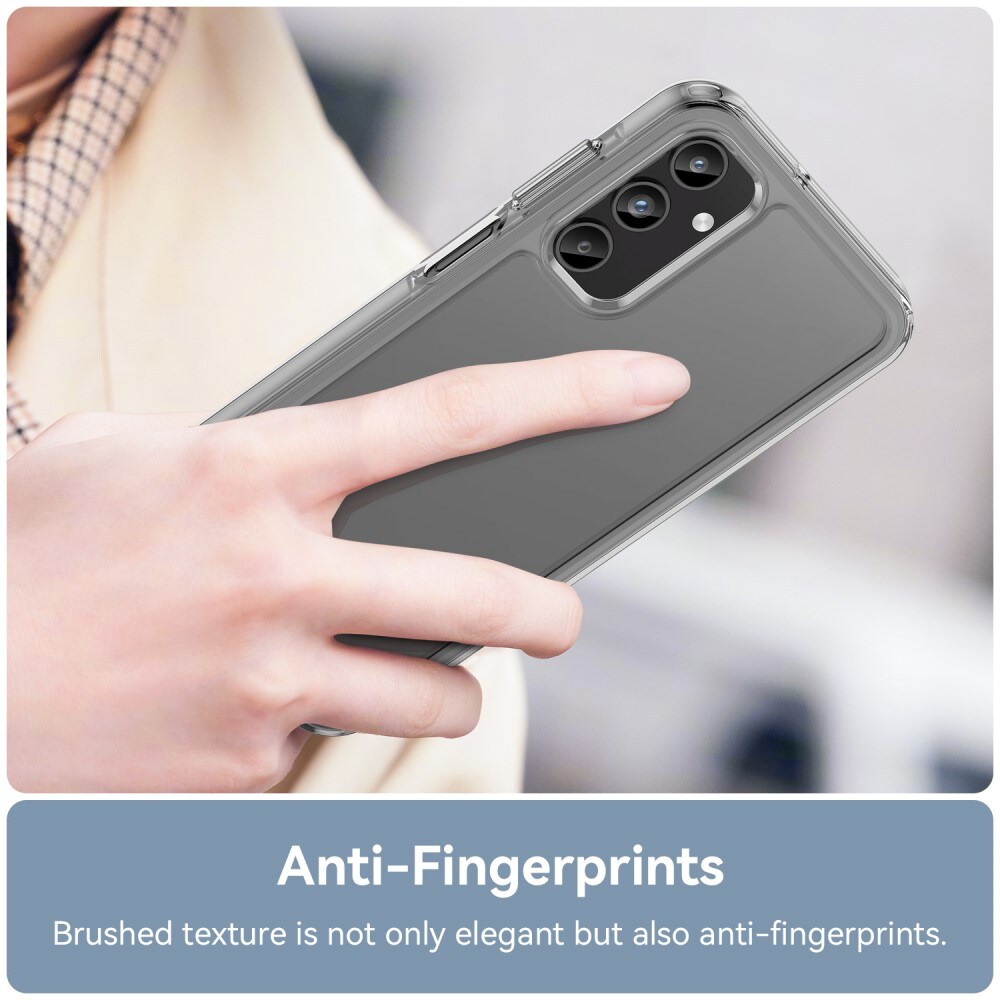 Samsung Galaxy A15 Crystal Hybrid-cover, Gennemsigtig