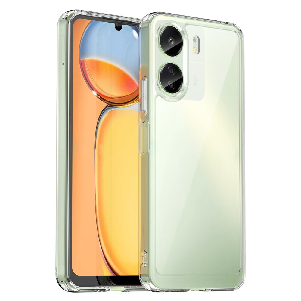 Xiaomi Redmi 13C Crystal Hybrid-cover, Gennemsigtig