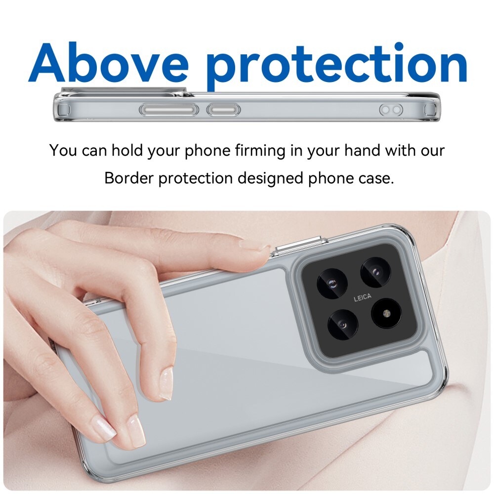 Xiaomi 14 Crystal Hybrid-cover, Gennemsigtig