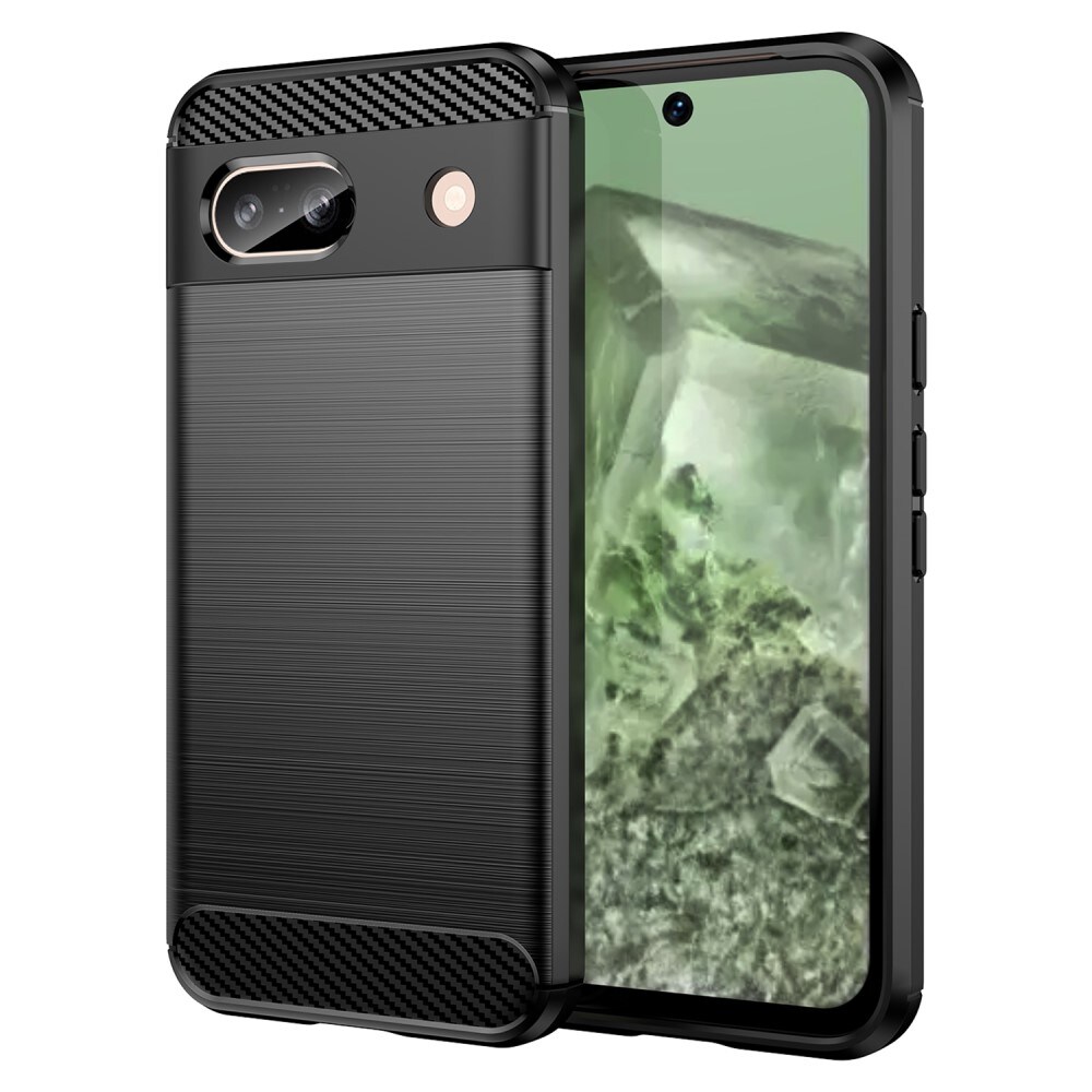 Google Pixel 8a TPU-cover Brushed, Sort
