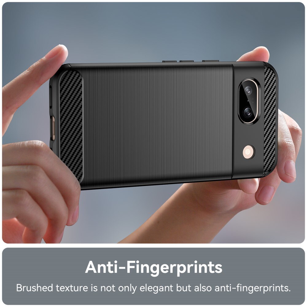 Google Pixel 8a TPU-cover Brushed, Sort