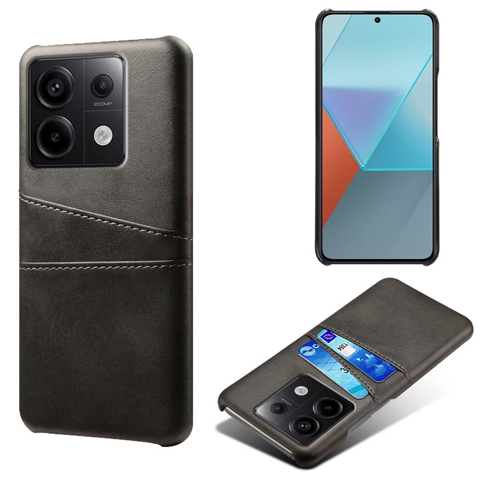Xiaomi Redmi Note 13 Pro Smart cover med 2 kortholdere, Sort