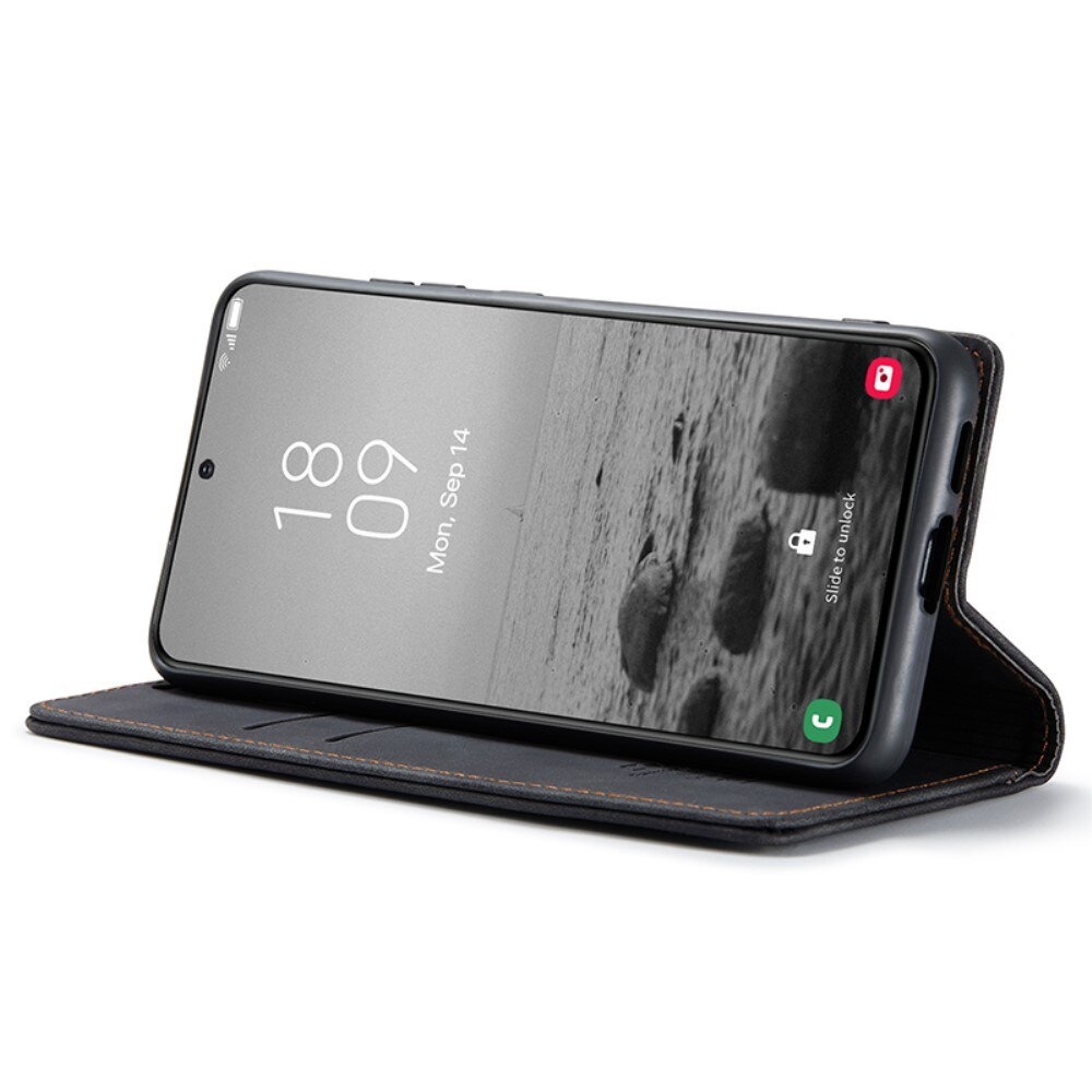 Samsung Galaxy S24 Slankt pungetui, Sort