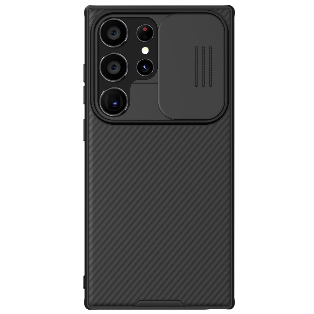 Samsung Galaxy S24 Ultra Cover med kamerabeskyttelse - CamShield, Sort