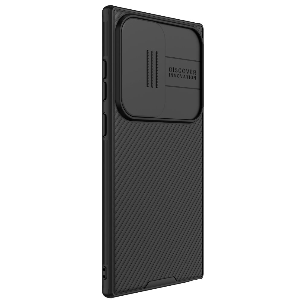 Samsung Galaxy S24 Ultra Cover med kamerabeskyttelse - CamShield, Sort