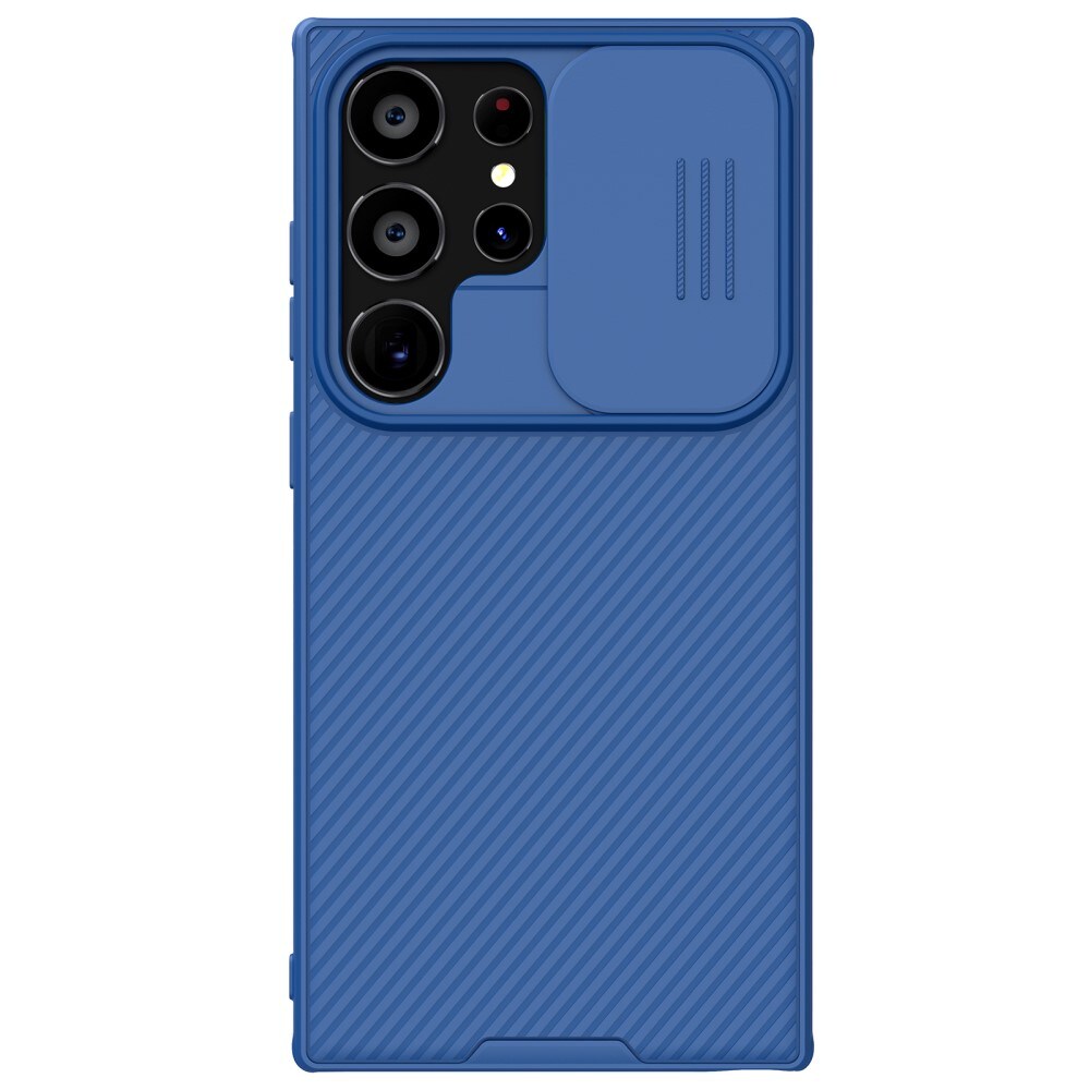 Samsung Galaxy S24 Ultra Cover med kamerabeskyttelse - CamShield, Blå