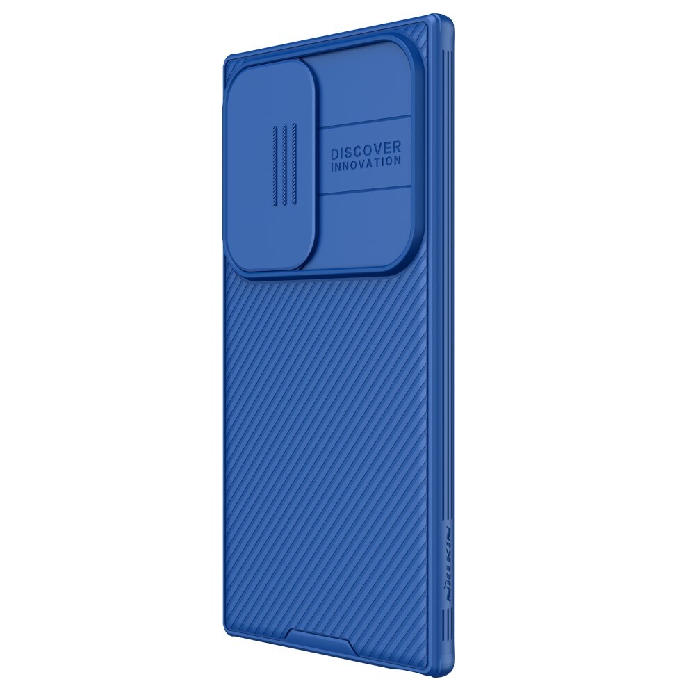 Samsung Galaxy S24 Ultra Cover med kamerabeskyttelse - CamShield, Blå