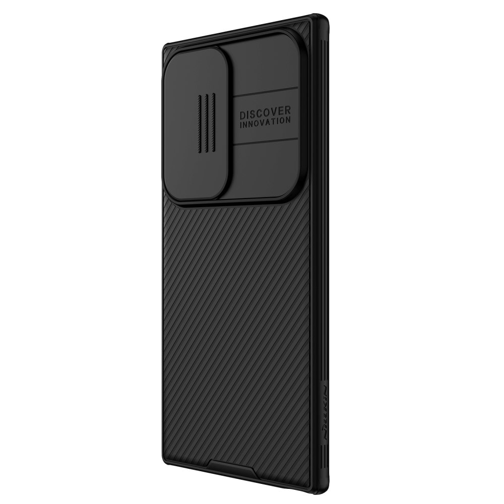 Samsung Galaxy S24 Ultra MagSafe-cover med kamerabeskyttelse - CamShield, Sort